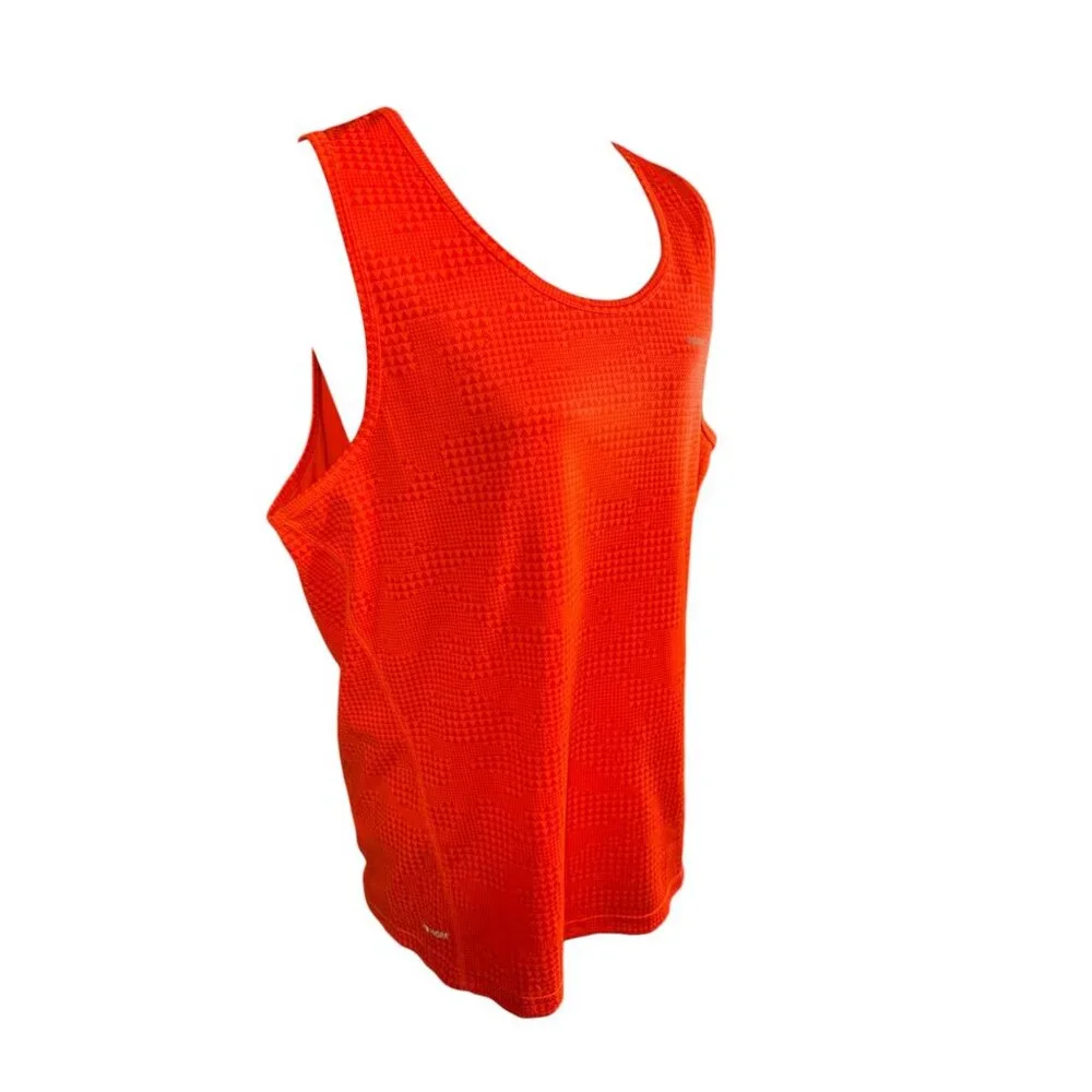 Hind Womens Sleeveless Orange Hydra Performance Tank Top Lightweight Activewear - Picture 8 of 12